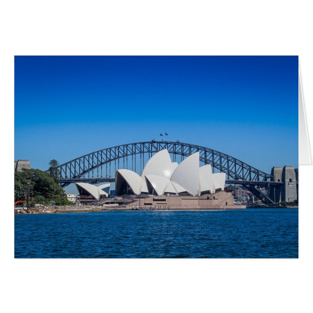 Sydney Harbour op een mooie ochtend (Voorkant Horizontaal)