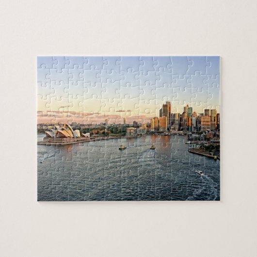 Sydney Harbour - Opera House - 8 x 10 - 110 pcs Legpuzzel (Horizontaal)