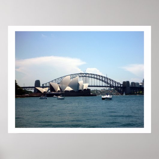sydney harbour poster (Voorkant)