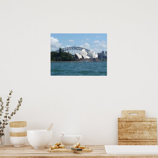 sydney harbour poster (Keuken)
