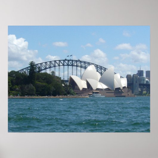 sydney harbour poster (Voorkant)