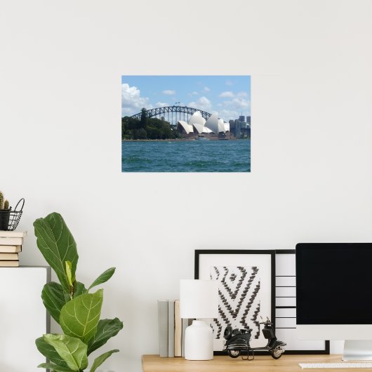 sydney harbour poster (Thuiskantoor)