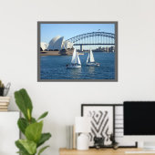 Sydney Harbour Poster (Thuiskantoor)