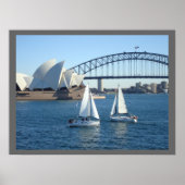 Sydney Harbour Poster (Voorkant)
