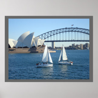 Sydney Harbour Poster