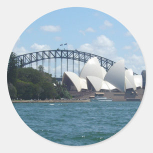 sydney harbour ronde sticker