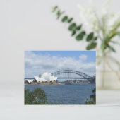Sydney Harbour Skyline Briefkaart (Staand voorkant)