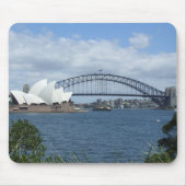 Sydney Harbour Skyline Mousepad Muismat (Voorkant)