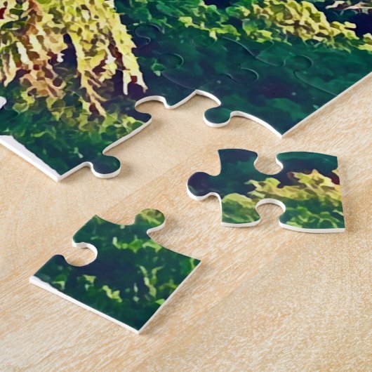 Sydney Harbour Skyline uitzicht Mosman Legpuzzel (Zijkant)