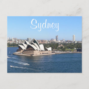 Sydney Harbour, Sydney Opera House, Australië Briefkaart