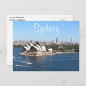 Sydney Harbour, Sydney Opera House, Australië Briefkaart (Voorkant / Achterkant)
