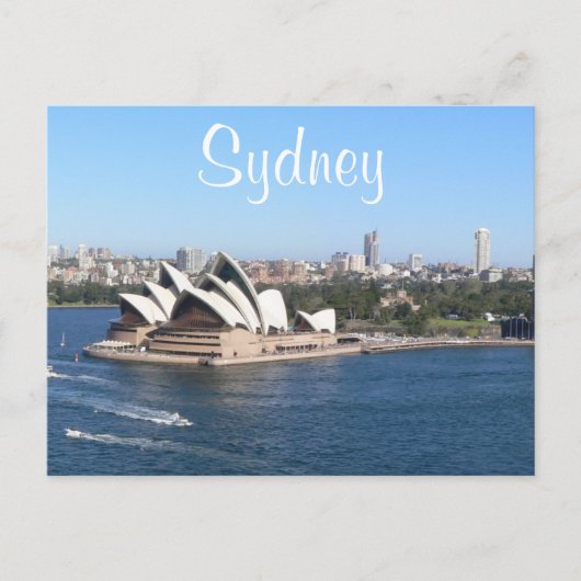 Sydney Harbour, Sydney Opera House, Australië Briefkaart (Voorkant)