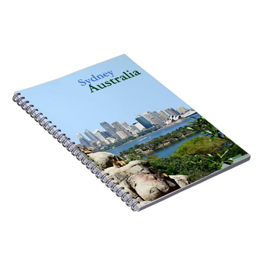 Sydney Harbour uit de dierentuin Notitieboek (Rechterzijde)