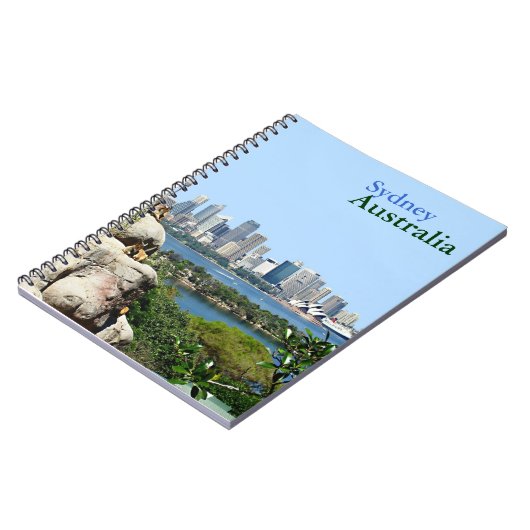 Sydney Harbour uit de dierentuin Notitieboek (Linkerzijde)