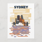 Sydney Harbour Uitnodiging Briefkaart (Voorkant)