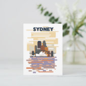 Sydney Harbour Uitnodiging Briefkaart (Staand voorkant)