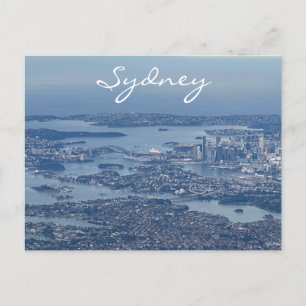 Sydney Harbour van Air, Australië, Foto van Panora Briefkaart