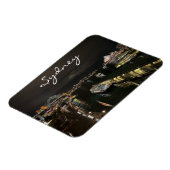 Sydney Harbour van Night, Australië, Foto Magneet (Linkerzijde)