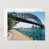 sydney-havenbrug briefkaart (Voorkant / Achterkant)