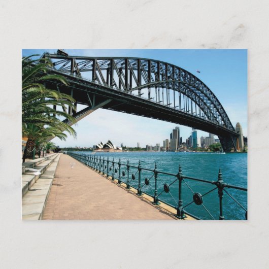 sydney-havenbrug briefkaart (Voorkant)