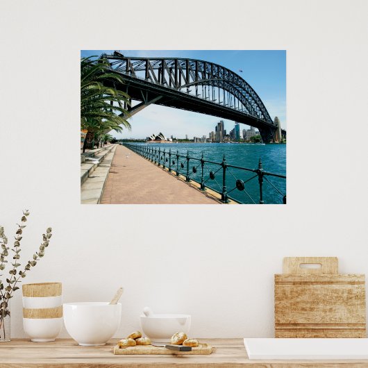sydney-havenbrug poster (Keuken)