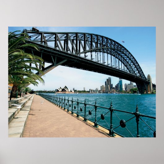 sydney-havenbrug poster (Voorkant)