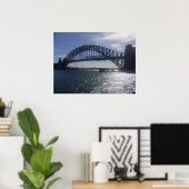 sydney-havenbrug poster (Thuiskantoor)