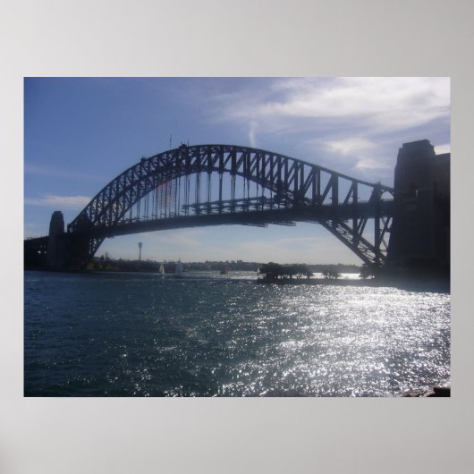 sydney-havenbrug poster (Voorkant)