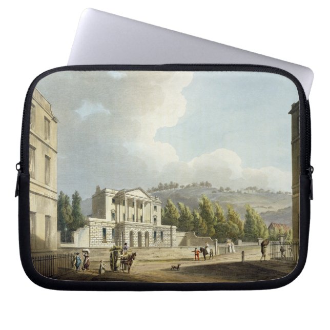 Sydney Hotel, uit 'Bath geïllustreerd door een ser Laptop Sleeve (Voorkant)