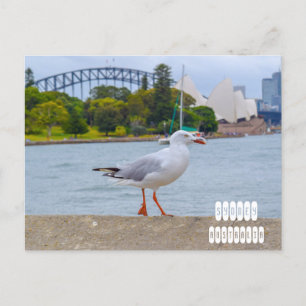 Sydney in Australië Briefkaart