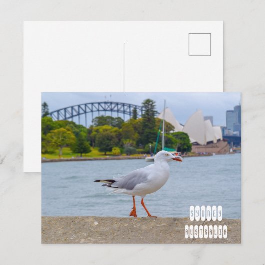 Sydney in Australië Briefkaart (Voorkant / Achterkant)