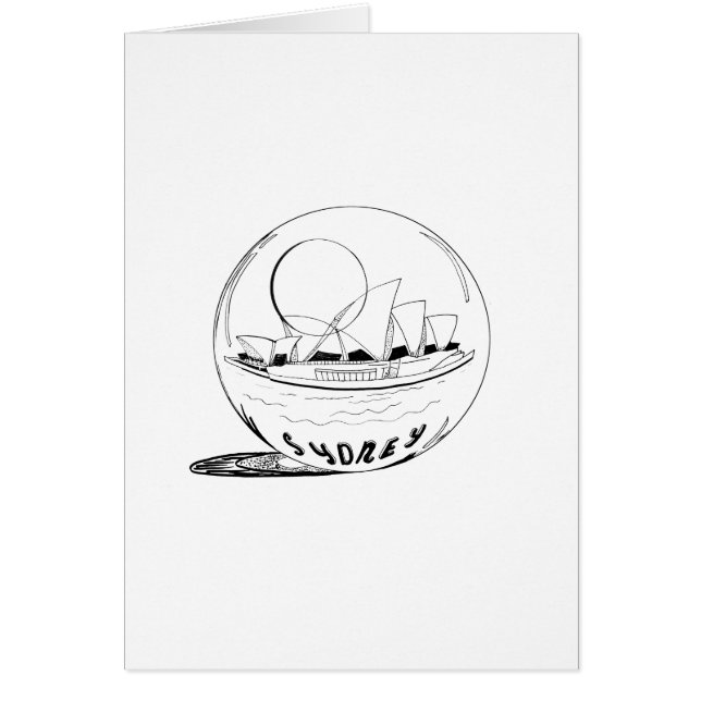 Sydney in een glazen wereldbol (Voorkant)