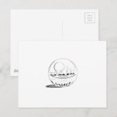 Sydney in een glazen wereldbol briefkaart (Voorkant / Achterkant)