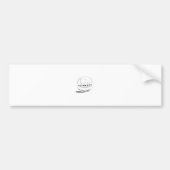 Sydney in een glazen wereldbol bumpersticker (Voorkant)