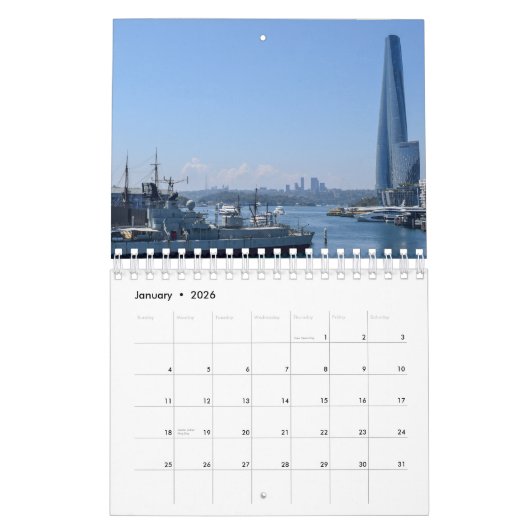 Sydney Kalender (Jan 2026)