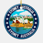 Sydney Keramisch Ornament (Achterkant)