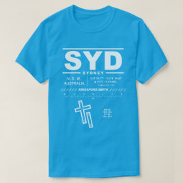 Sydney Kingsford Smith Airport SYD T-shirt