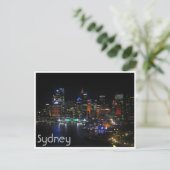 sydney levendige lichten briefkaart (Staand voorkant)