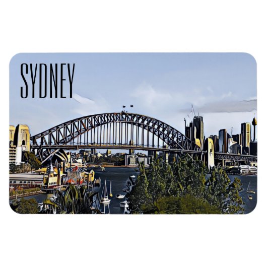 sydney-liefde magneet (Horizontaal)