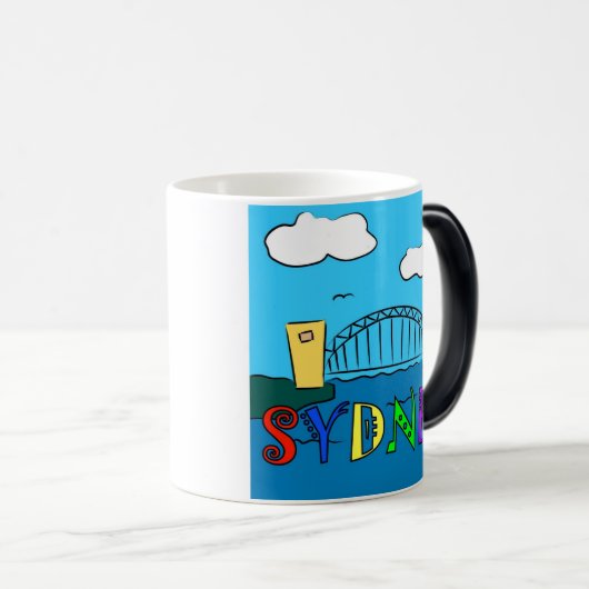 sydney magische mok (Voorkant rechts)