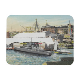 Sydney Maritime Museum van Hotel Balcony. 1998 Magneet