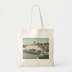 Sydney Maritime Museum van Hotel Balcony. 1998 Tote Bag