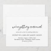 Sydney Modern Huwelijk Kaart (Voorkant / Achterkant)