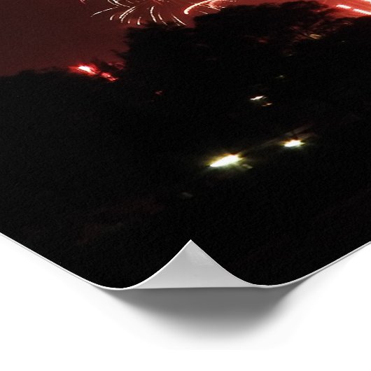 Sydney New Year's Eve Fireworks Poster (Hoek)