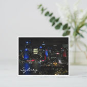 sydney night vivid briefkaart (Staand voorkant)
