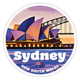 Sydney, NSW Australië Sticker