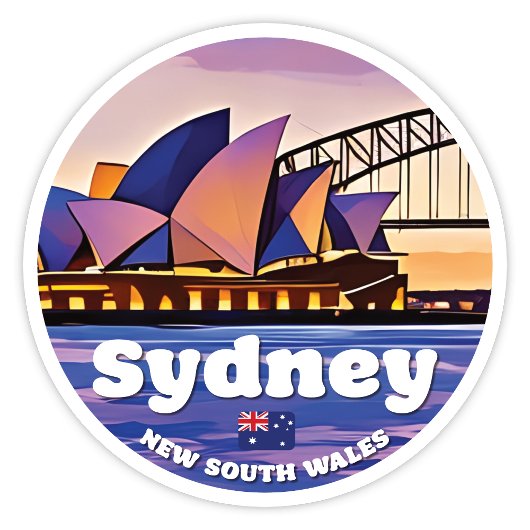 Sydney, NSW Australië Sticker
