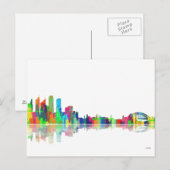 Sydney NSW Skyline Briefkaart (Voorkant / Achterkant)