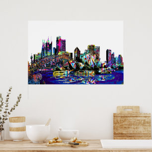 Sydney op graffiti poster