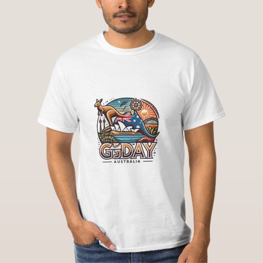 Sydney Opal Australië T-shirt (Voorkant)